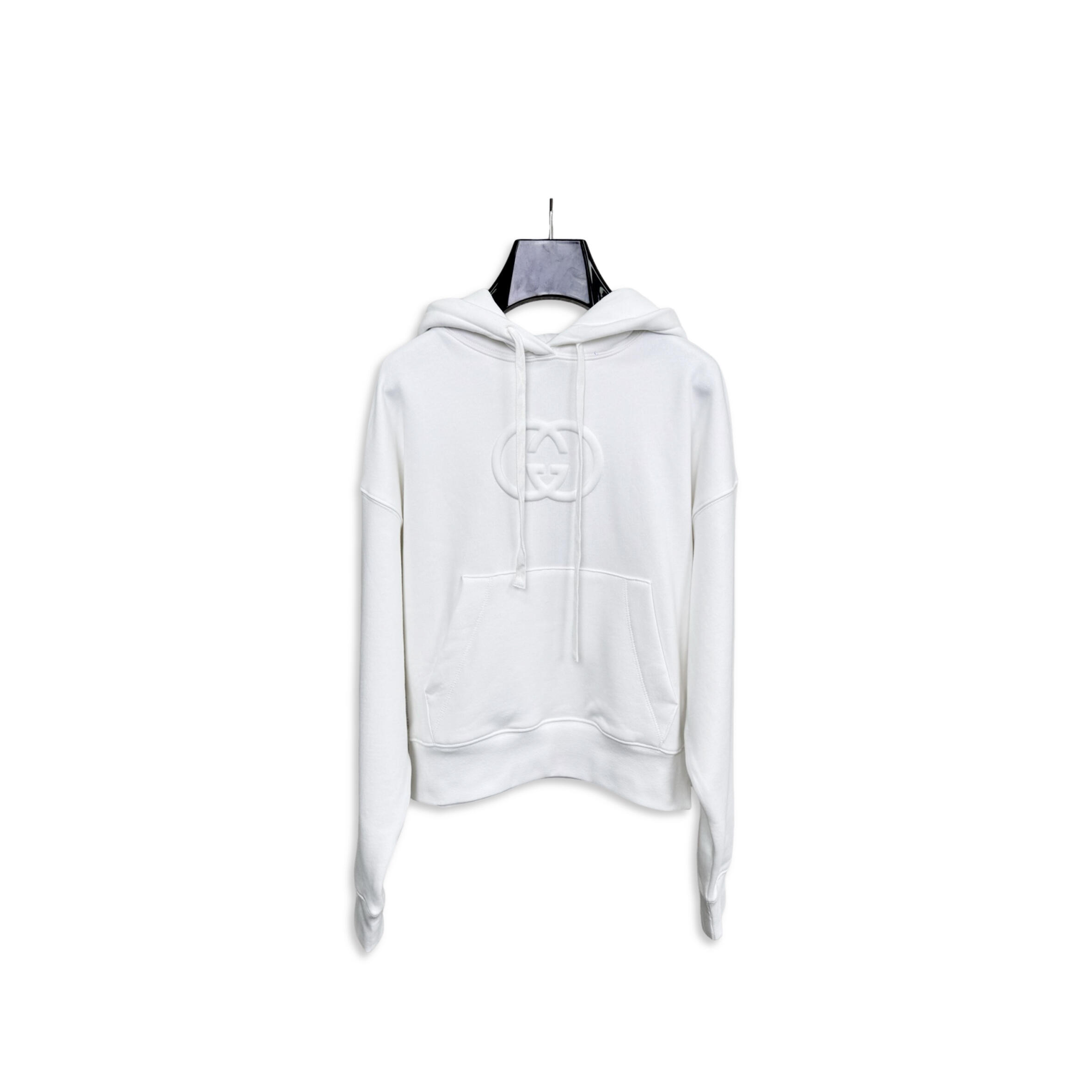 GUCCI HOODED FLEECE SWEATSHIRT